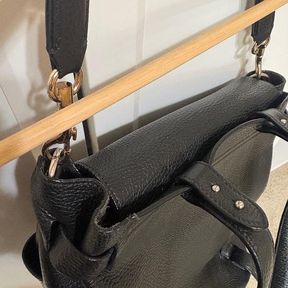 Cuyana Black Pebbled Leather Backpack (earlier style) main image 8